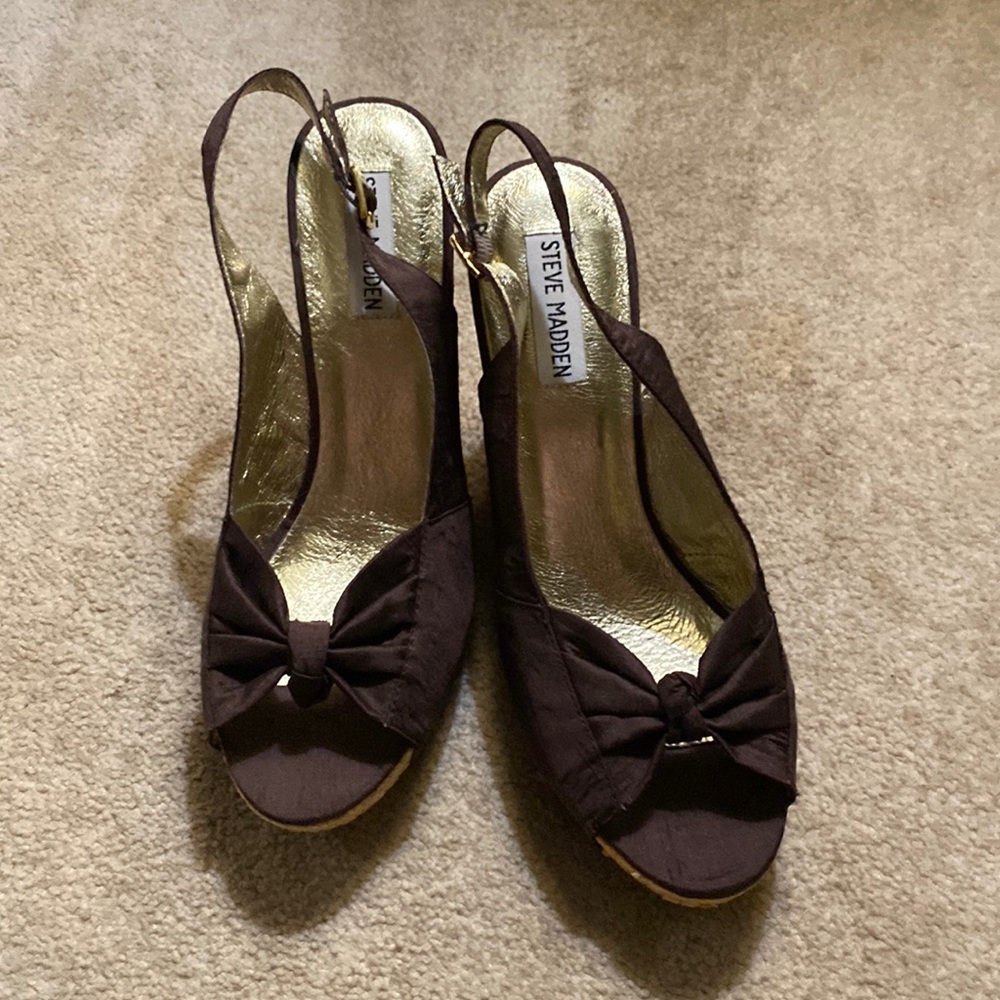 Steve Madden women’s wedges nwot